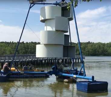 Aerator na Jeziorze Strzeszyńskim wykorzystuje odnawialną energię avatar