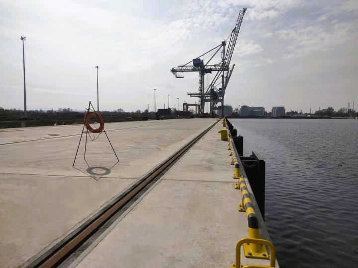 Co się dzieje na budowie nabrzeży w Porcie Szczecin? [ZDJĘCIA]