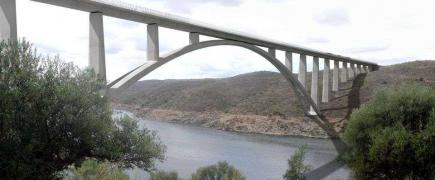 Przeprawa nad rzeką Almonte. Źródło: Arenas&Asociados, Bridge Designers