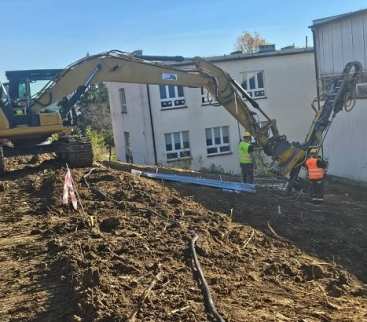 Wielkopolska: gwoździowanie skarpy przy funkcjonującym obiekcie avatar