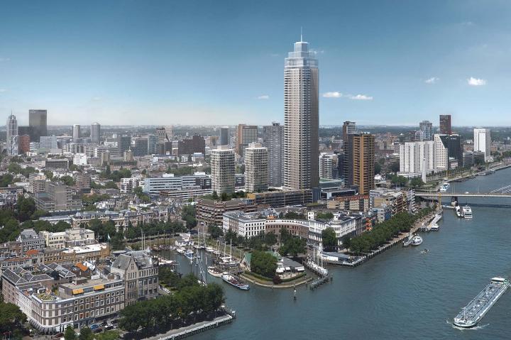 Tak prezentuje się najwyższy budynek w krajach Beneluksu