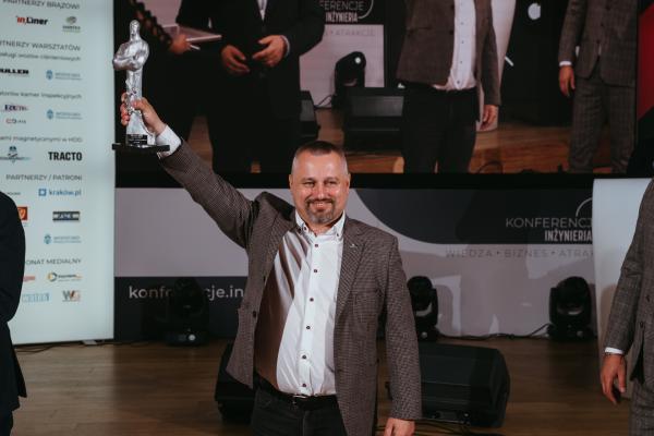Zdjęcie XXIII Konferencja, Wystawa i Pokazy Technologii Inżynieria Bezwykopowa 2025. Uroczysta gala z wręczeniem nagród TYTAN. Paweł Nużyński, Aarsleff Sp. z o.o. fot. Quality Studio dla www.inzynieria.com