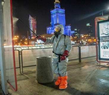 Warszawa: dezynfekcja ulic metodą znaną z czasu awarii kolektora avatar
