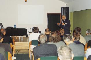 1. Konferencja, Wystawa i Pokazy Technologii INŻYNIERIA BEZWYKOPOWA, Tomaszowice k. Krakowa, 2003 r. Andrzej Roszkowski. fot. Quality Studio dla www.inzynieria.com