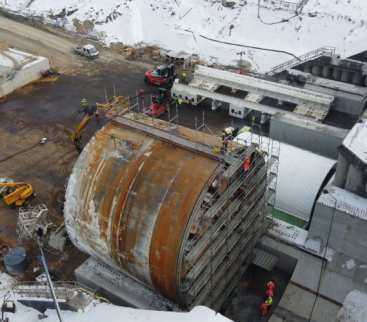 Przygotowania TBM do drążenia drugiej nitki tunelu na S19