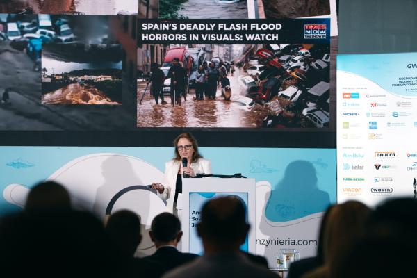 Zdjęcie IV Kongres Gospodarowania Wodami i Ochrony Przeciwpowodziowej. Anna Sowa-Jadczyk, Zastępca Dyrektora Departamentu Innowacji i Rozwoju Biznesu, Małopolska Agencja Rozwoju Regionalnego. fot. Quality Studio dla www.inzynieria.com