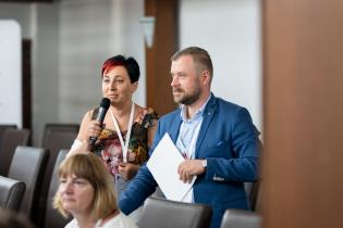 16. Konferencja, Wystawa i pokazy Technologii INŻYNIERIA BEZWYKOPOWA, Tomaszowice k. Krakowa, 2018 r. Edyta Zalewska - Uponor, Tomasz Abel - Politechnika Wrocławska fot. Quality Studio dla www.inzynieria.com