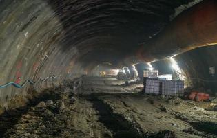 Tunel przez masyw Barania. Fot. GDDKiA