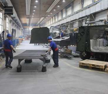 Wsparcie dla Rosomak. 57 mln zł na rozbudowę produkcji w Siemianowicach