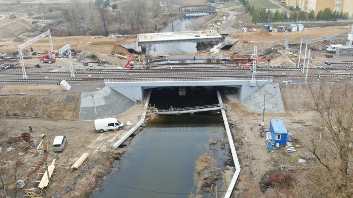 Zdjęcie Most nad rzeką Ełk. Fot. Paweł Chamera/PKP PLK