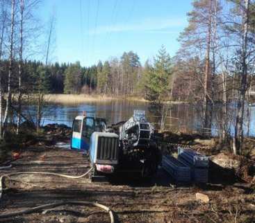 Przewiert pod dnem jeziora w Finlandii avatar