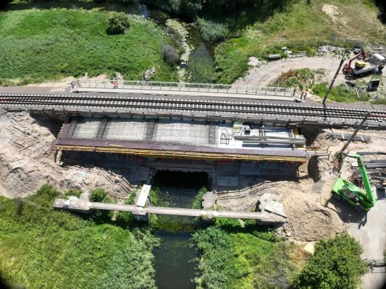 Zdjęcie Most nad Drwęcą. Fot. Paweł Chamera/PKP PLK