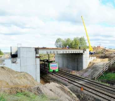 Rail Baltica: w Uhowie stoi już konstrukcja wiaduktu avatar