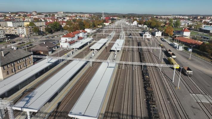 Zdjęcie Stacja Ełk. Fot. Paweł Chamera/PKP PLK