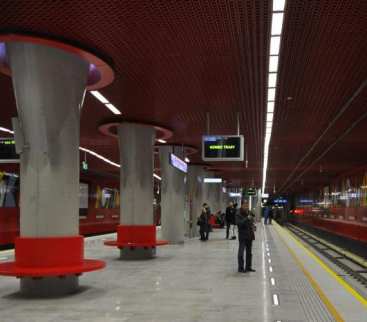 Ćwiczenia przeciwpożarowe w obiektach II linii metra avatar