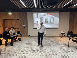 XXVIII seminarium szkoleniowe HEADS. Andreas Tigges, AT-Boretec. Fot. inzynieria.com