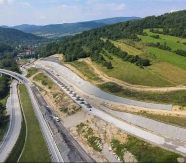 Realizacja ścian oporowych w ramach budowy drogi ekspresowej S1  na odcinku Przybędza – Milówka avatar