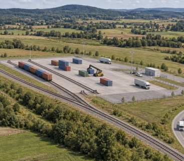 Kielce: 25 ha i połączenie z linią kolejową. W planach terminal intermodalny avatar