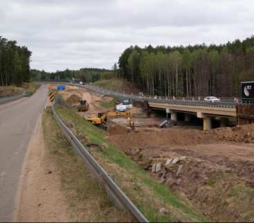 18 km drogi S16. Tak wygląda budowa po trzech miesiącach