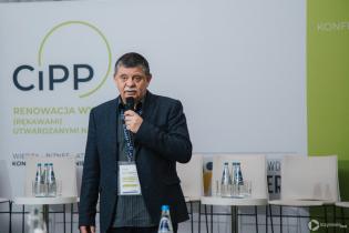 Michał Andrzejewski, Gamm-Bud sp. z o.o. IV Konferencja „Renowacja Wykładzinami (Rękawami) Utwardzanymi na Miejscu”. Fot. Quality Studio dla www.inzynieria.com