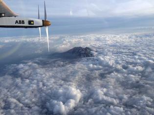 Siódmy odcinek lotu Solar Impulse 2 dookoła świata - z Nanjing, Chiny do Nagoya w Japonii / źródło: Solar Impulse Press Corner