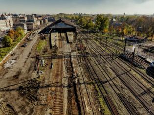 Prace na stacji Bytom. Fot. Szymon Grochowski/PKP PLK
