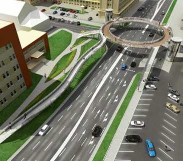 Avatar Okrągła kładka dla pieszych jest już gotowa