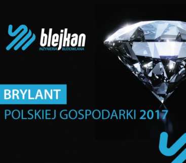 BLEJKAN S.A. otrzymał tytuł Brylanta Polskiej Gospodarki 2017 avatar