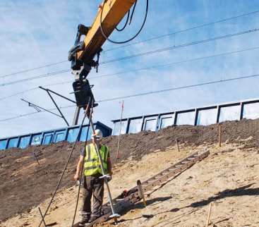 Stabilizacja skarpy nasypu kolejowego gwoździami gruntowymi typu SoilScrew® avatar