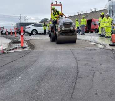 Asfalt z grzybami na budowie najdłuższego tunelu zatapianego avatar