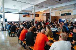 Prelekcje podczas Ditch Witch Annual Customer Event in Barcelona 2022. Fot. Quality Studio