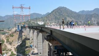Chenab Bridge  fot. newsclick