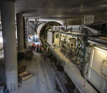 Dwa odcinki tunelowe II linii metra na Bródnie już wydrążone avatar