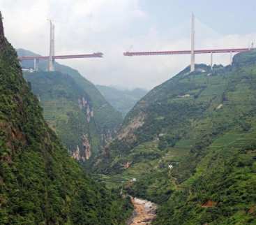 W Chinach powstał najwyższy most na świecie avatar