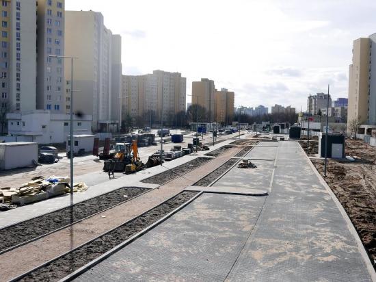 Zdjęcie Stacja Trocka – plac budowy. Fot. Metro Warszawskie