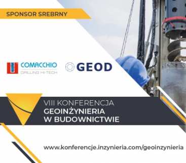 Comacchio i GEOD w gronie Sponsorów Srebrnych konferencji „Geoinżynieria w Budownictwie” avatar