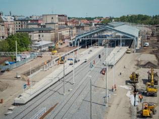 Stacja Bytom. Widok na halę peronową. Fot. Szymon Grochowski/PKP PLK