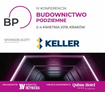 Keller Polska Sponsorem Złotym IV Konferencji „Budownictwo Podziemne” avatar