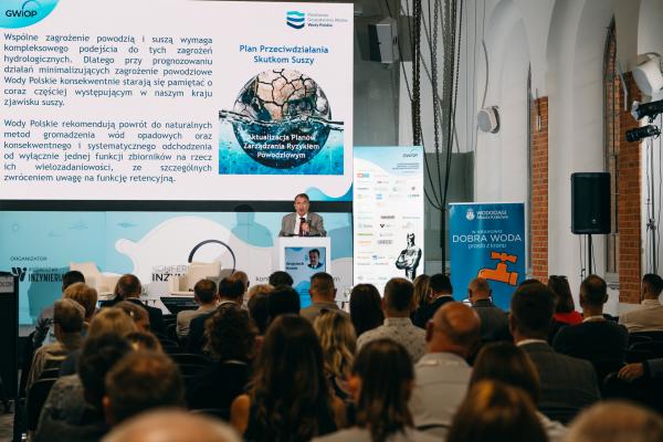Zdjęcie IV Kongres Gospodarowania Wodami i Ochrony Przeciwpowodziowej. Wojciech Kozak, dyrektor Regionalnego Zarządu Gospodarki Wodnej w Krakowie, Państwowe Gospodarstwo Wodne Wody Polskie. fot. Quality Studio dla www.inzynieria.com