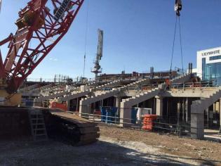 Prace przy budowie nowego stadionu są zaawansowane. Fot. Tottenham Hotspur Ltd