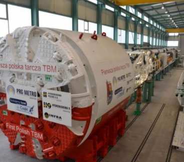Avatar TBM do budowy tunelu pod Wisłą jest już gotowy