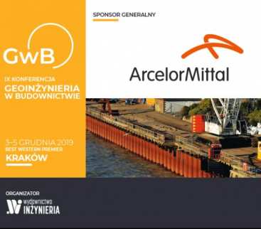 ArcelorMittal Sponsorem Generalnym Konferencji Geoinżynieria w Budownictwie avatar