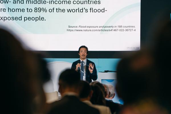 Zdjęcie IV Kongres Gospodarowania Wodami i Ochrony Przeciwpowodziowej. Winston Yu, Menedżer ds. gospodarki wodnej w regionie Europy i Azji Centralnej w Banku Światowym. fot. Quality Studio dla www.inzynieria.com