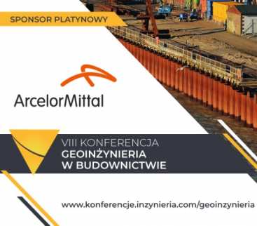 ArcelorMittal Platynowym Sponsorem VIII Konferencji „Geoinżynieria w Budownictwie” avatar