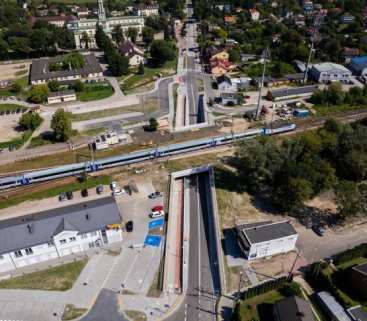 Mazowsze. Otwarto tunel pod torami w Teresinie. Pół roku przed terminem avatar