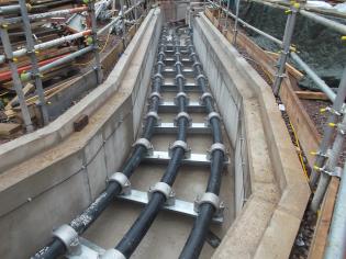 Kable energetyczneFot. London Power Tunnels