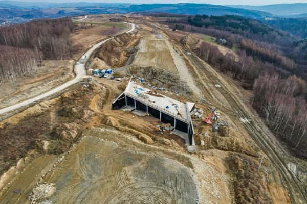 Zdjęcie Budowa przejścia dolnego dla średnich zwierząt PZDs-27. Fot. GDDKiA