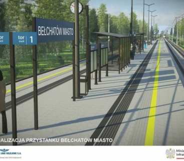 Avatar 34 km modernizacji i 7 km nowej linii. Kolej wraca do Bełchatow
