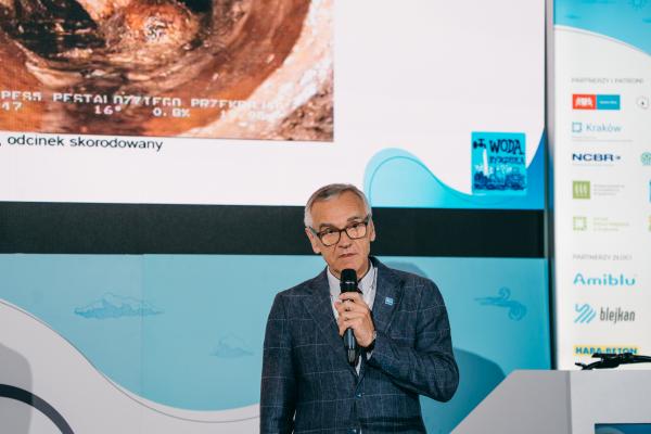 Zdjęcie IV Kongres Gospodarowania Wodami i Ochrony Przeciwpowodziowej. Stanisław Drzewiecki, Prezes Miejskich Wodociągów i Kanalizacji w Bydgoszczy. fot. Quality Studio dla www.inzynieria.com