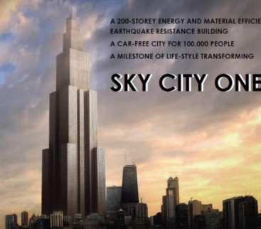 Chińczycy chcą wybudować wieżowiec Sky City One w 90 dni avatar